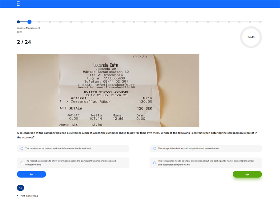 Bild Expense Management - Nya plattformen (ENG)