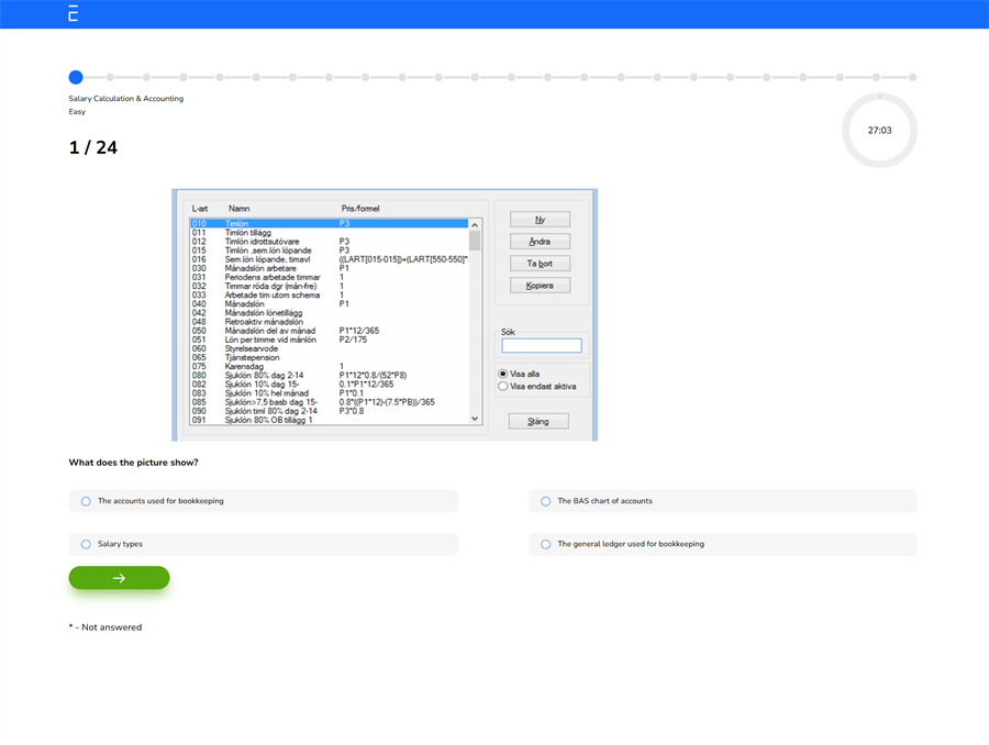 Bild Salary Calculation & Accounting - Nya plattformen (ENG)