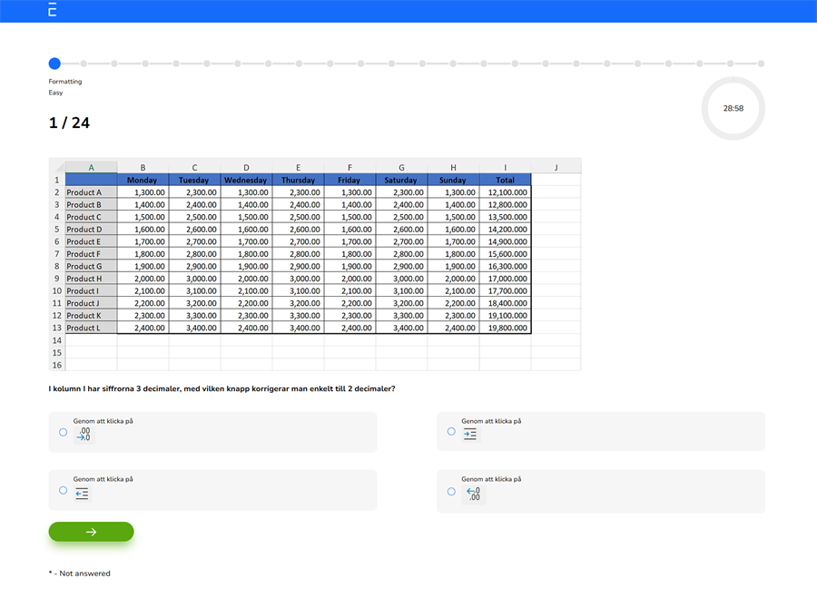 Bild Formatting - Nya plattformen (English settings)