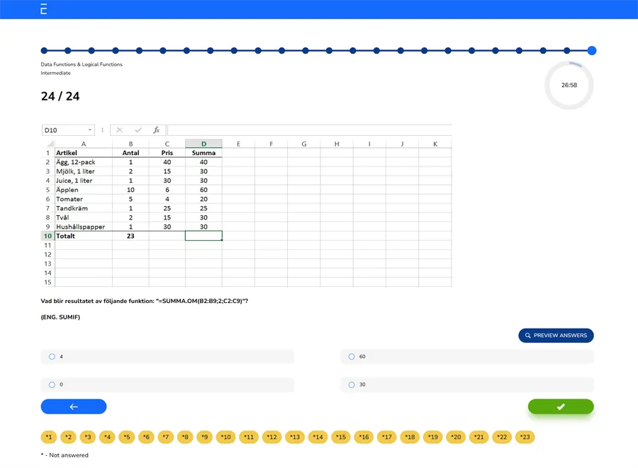 Bild Data Functions & Logical Functions - Nya plattformen