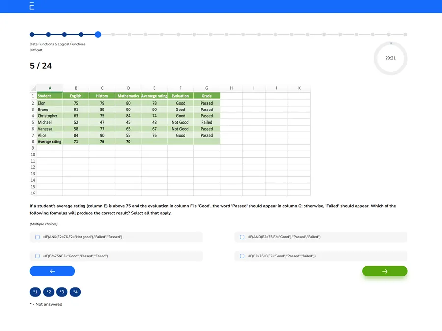 Bild Data Functions & Logical Functions - Nya plattformen (EN - EN settings)